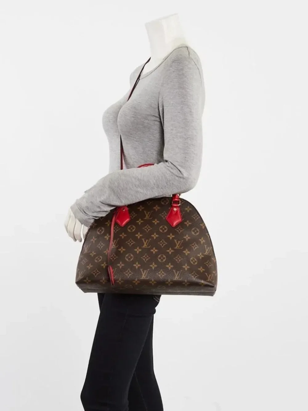 Louis Vuitton Cerise Monogram Canvas Alma B'N'B Bag